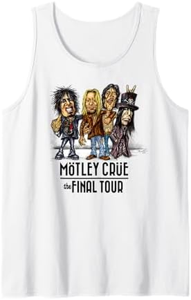 Amazon.com: Mötley Crüe – The Final Tour Caricature T-Shirt, Men's